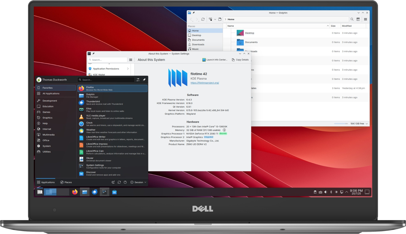 filotimo Desktop